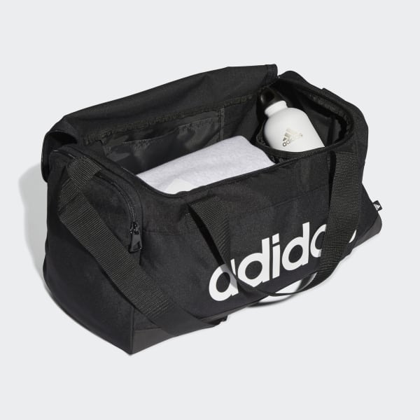 Hitam Duffel Bag Essentials Logo Ekstra Kecil