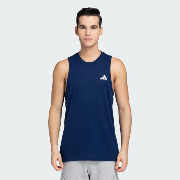 Adidas sleeveless t shirt india hot sale