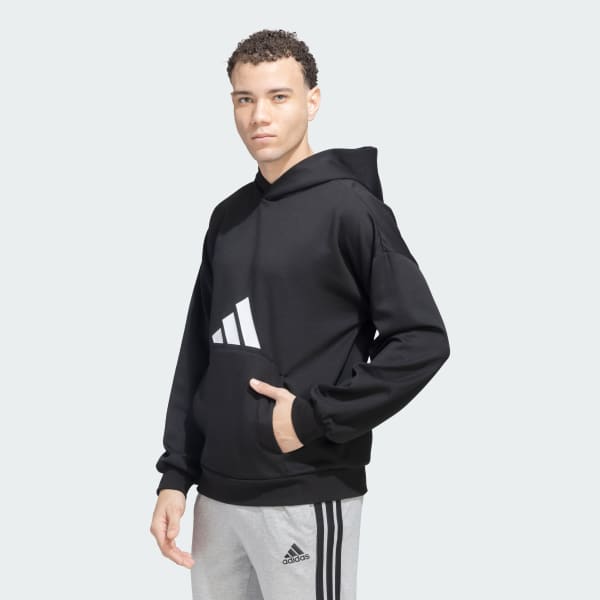 Black Future Icons 3 Bar Hoodie