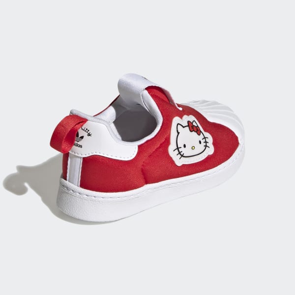 Rojo Zapatillas Hello Kitty Superstar 360 LPU14