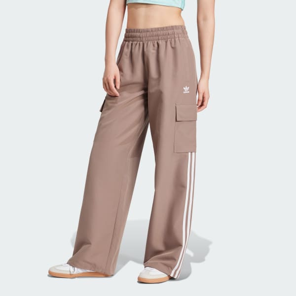 Marrom Calça Cargo adidas Originals Adicolor