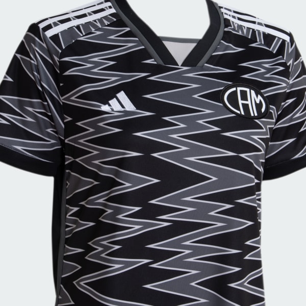Preto Camisa Atletico Mineiro III Feminina 24