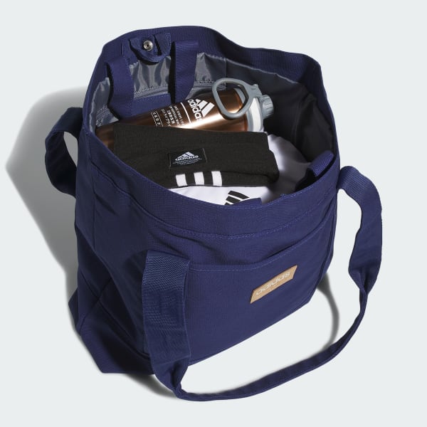 Blue Canvas Court Tote Bag