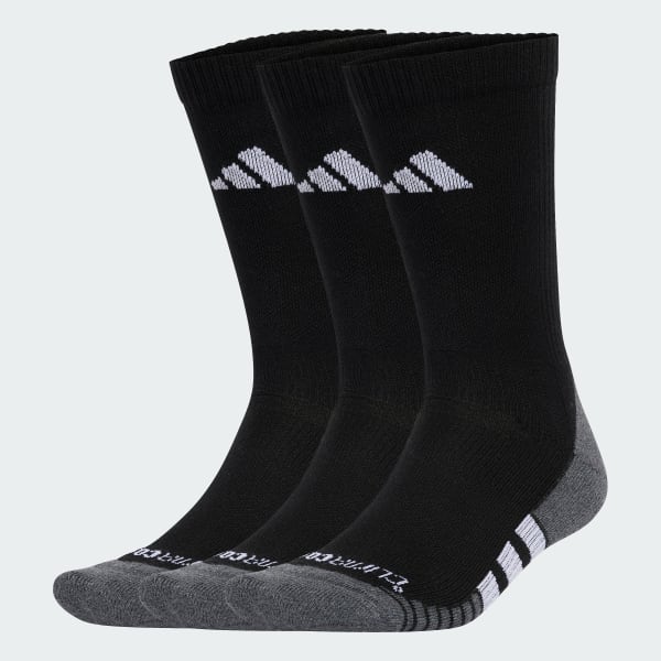 Negro Calcetines a Media Pantorrilla Performance CLIMACOOL Acolchados 3 Pares