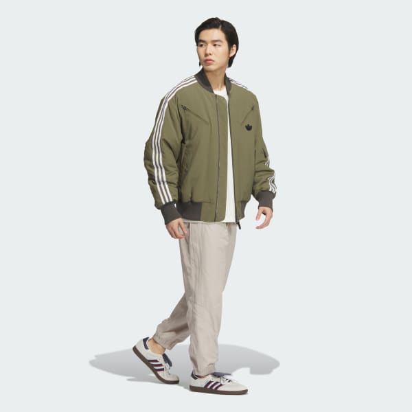 グリーン ニュー パデッド ジャケット