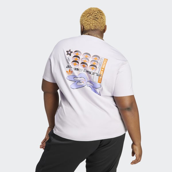 adidas Always Original Tee (Plus Size) - White