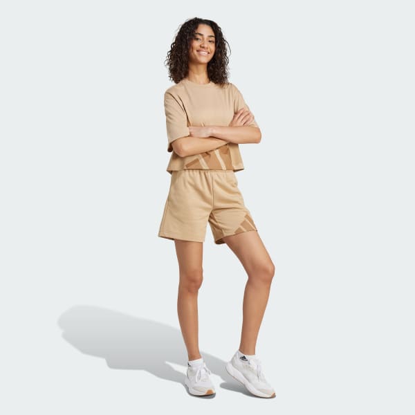 Marron Polo Essentials Boyfriend Logo Grande