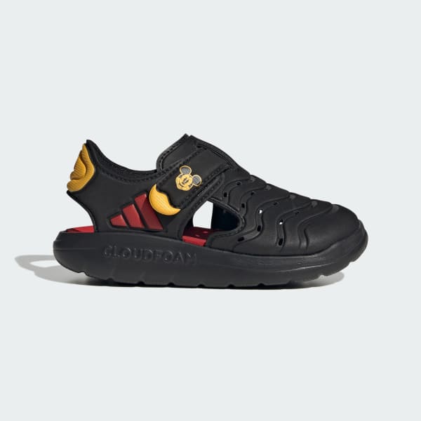 Negro Sandalias Acuáticas adidas Disney Mickey Mouse para Niños