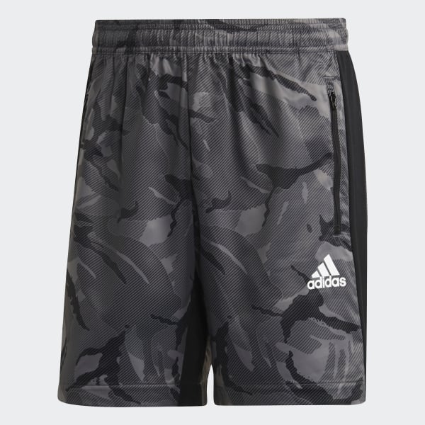 Bermuda Adidas Estampada In Movement Preta