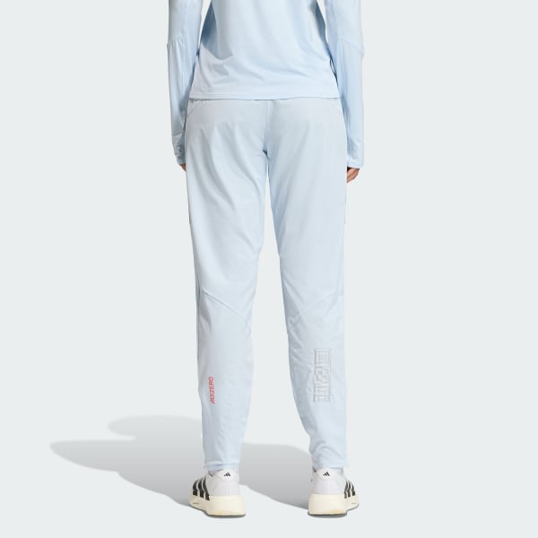 アディダス アディゼロ 駅伝 ランニング パンツ - ブルー | アディダス