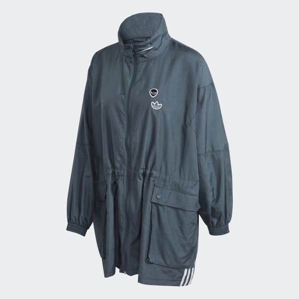 Adidas long windbreaker 2025