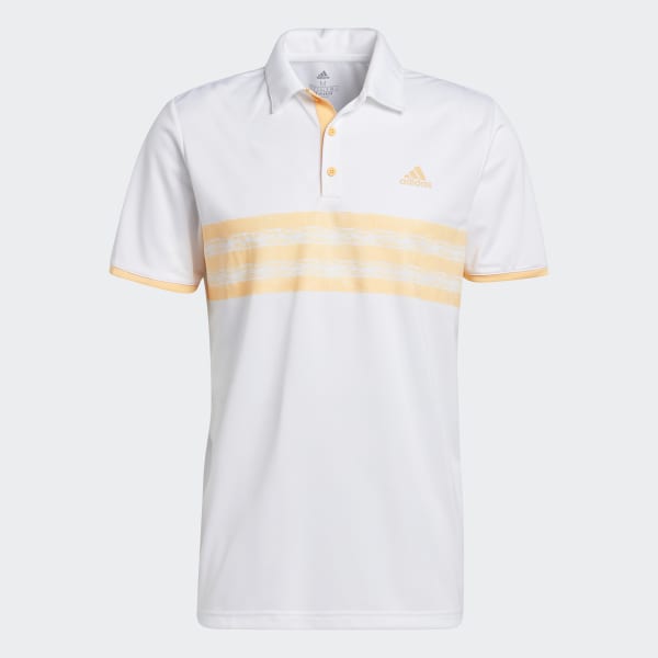 White Core Golf Polo Shirt