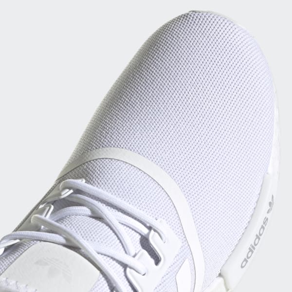 White NMD_R1 Primeblue Shoes LSA56