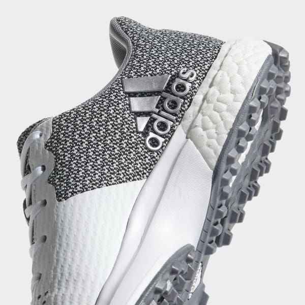 Adipower sport boost new arrivals 3 golf shoes white/grey