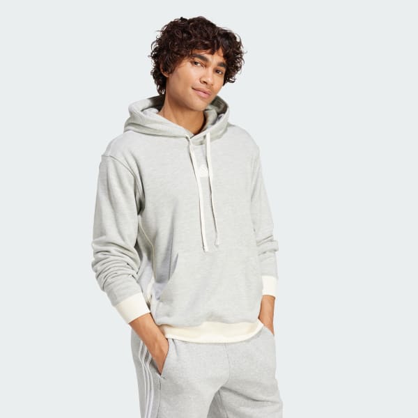 Grey Lounge French Terry Colored Mélange Hoodie