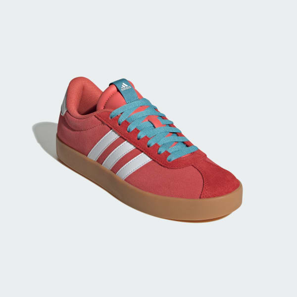 Red VL Court 3.0 Shoes