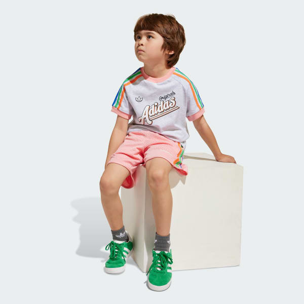 Grey Shorts and Tee Set Kids