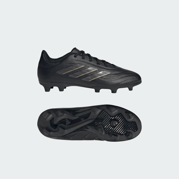 Black Copa Pure 2 League Firm Ground Boots Kids