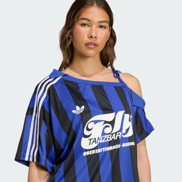 [ADIDAS] Tシャツ OFF SHOULDER JERSEY (2color) adidas x Fortnite Future Icons T-Shirt - Beige | Free