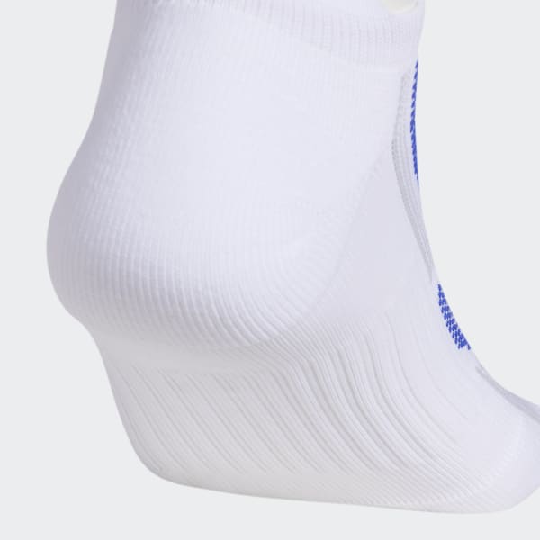 White Superlite Performance No-Show Socks 2 Pairs