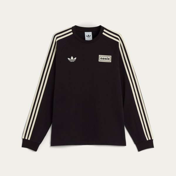 Black TOUR 3-STRIPES LONGSLEEVE TEE