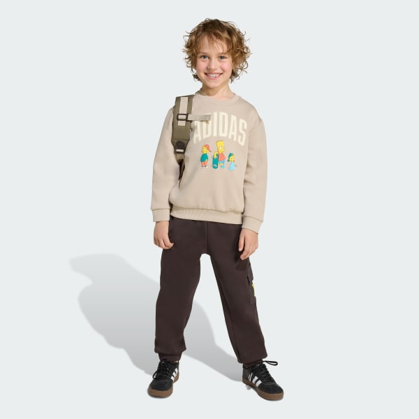beige The Simpsons Joggingpak kids