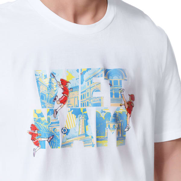 White VN Landmarks I White Tee