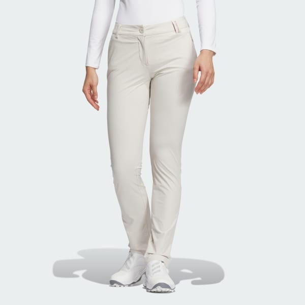 Beige Four-Way Stretch Pants