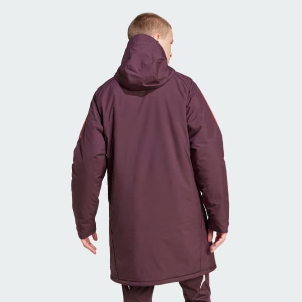 Bordeaux Parka Tiro 24 Stadium FC Bayern München