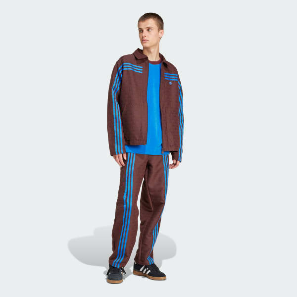 Brown adidas Originals 70s Club Jacket