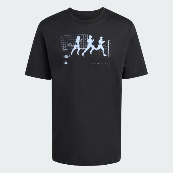 Preto CAMISETA ESTAMPADA ANX RUN