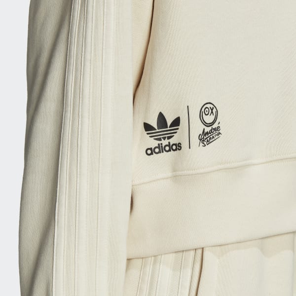 Branco Camisola com Capuz adidas Originals x André Saraiva DP297