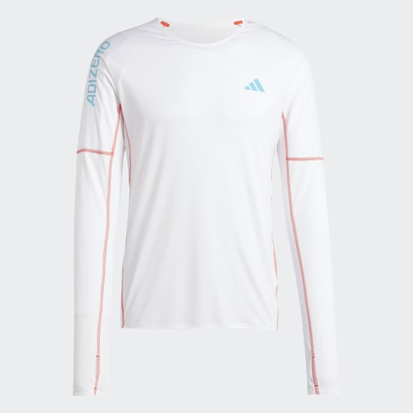 adidas Adizero Running Long Sleeve Tee White adidas Singapore