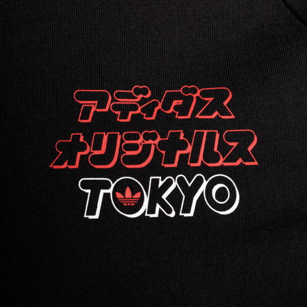 ブラック TYOカタカナ グラフィックTシャツ（半袖）
