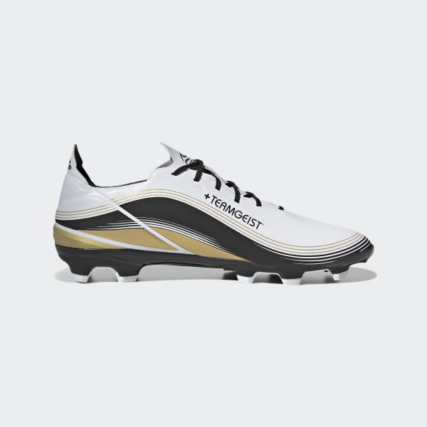 Branco Botas de Futebol Gamemode – Piso firme