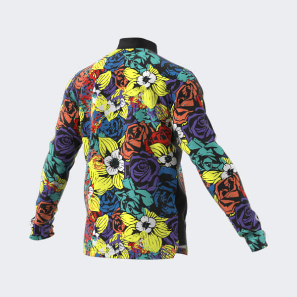 noir Veste de survêtement Vancouver Whitecaps FC Tiro Flower