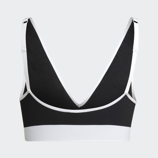 cierna Podprsenkový top Modern Flex Cotton Scoop Low Back