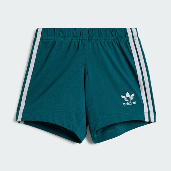 Turquesa Conjunto camiseta y pantalón corto (Bebé)