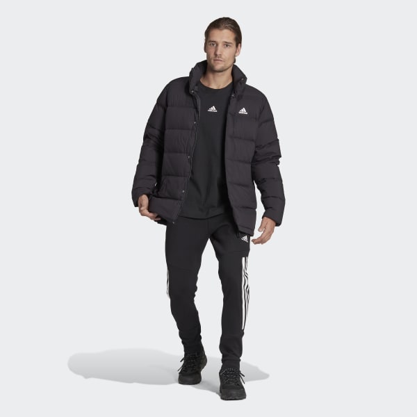 Svart Helionic Mid-Length Dunjakke DVL95