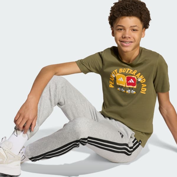 Verde Polera Estampada Niños