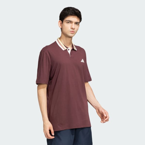 Burgundy adidas Sportswear Polo Shirt