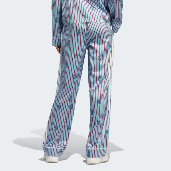 Niebieski SATIN XMAS PANT DRX26