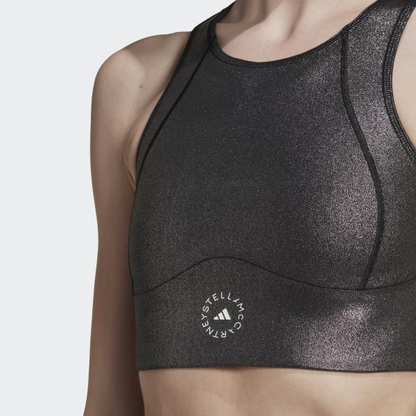 Sort adidas by Stella McCartney Shiny Training croptop JKM01