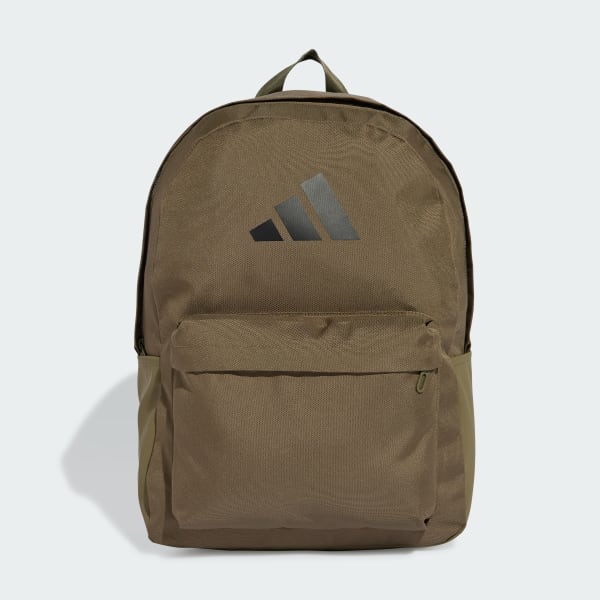 Green Classic 3 Bar Logo Backpack