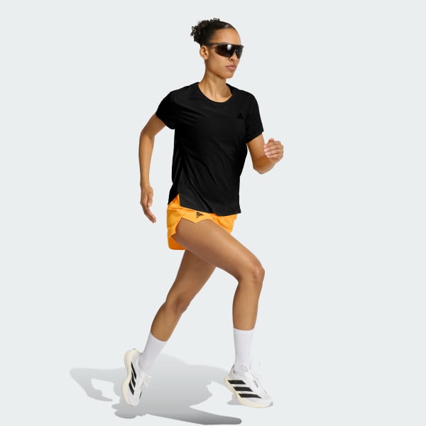 สีส้ม กางเกงวิ่งขาสั้น Adizero Essentials