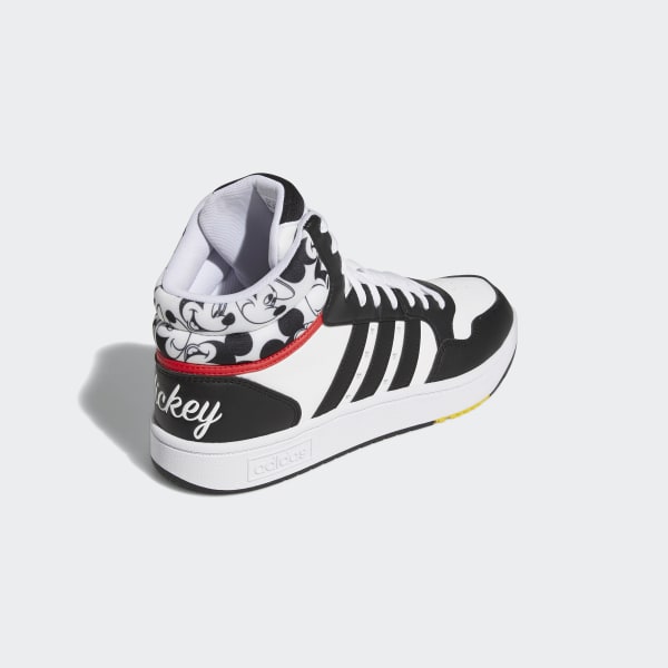 PS) Adidas Disney X Hoops 3.0 Mid 'Mickey Mouse' GY6634 - KICKS CREW