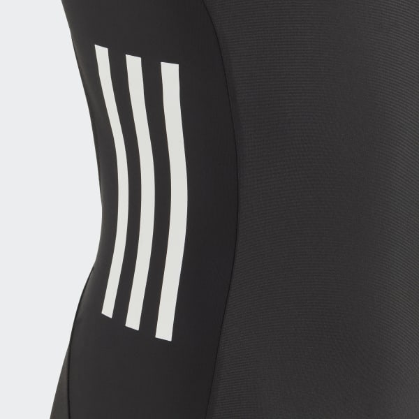 zwart Cut 3-Stripes Badpak