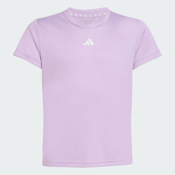 Purple Train Essentials Regular Fit Logo Training Tee Kids
