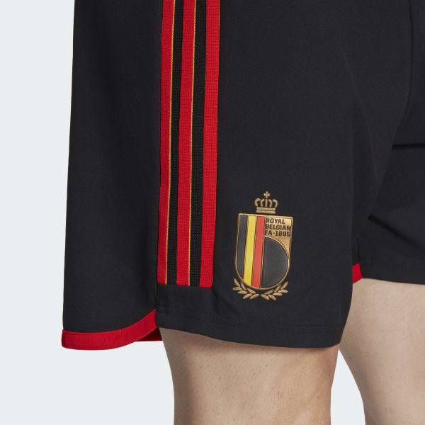 zwart België 22 Authentieke Thuisshort QY953