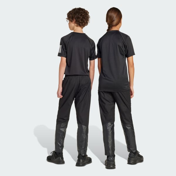 ブラック ウィンドパンツ キッズ